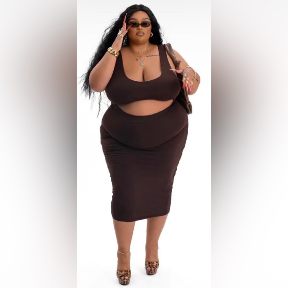 Rebdolls Cut-Out Bodycon Dress